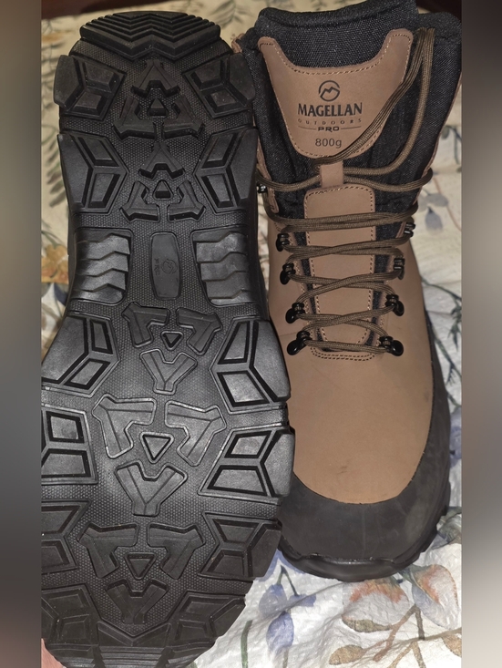 Magellan PRO 800g Men\'s Tan and Black Waterproof  Boots main image 7